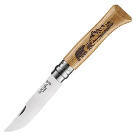 Ніж туристичний Opinel №8 Animalia America Bear (002628)