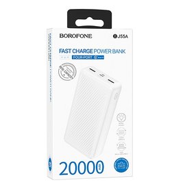Повербанк Borofone BJ55A Graceful 20000 mAh Белый (6941991111792), изображение 4