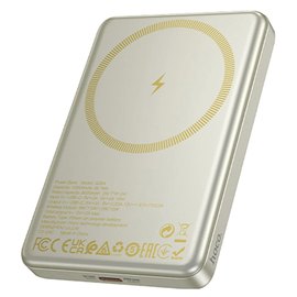 Повербанк HOCO Q26A Joy PD20W magnetic fast charging 10000 mAh Titanium Gold (6942007624060), Цвет : Золотой
