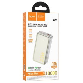 Повербанк HOCO Q27 Jewel 33W 10000 mAh Titanium Gold (6942007627412), изображение 3
