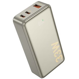 Повербанк HOCO Q27 Jewel 33W 10000 mAh Titanium Gold (6942007627412), изображение 2