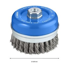Щітка чашкова Bosch Heavy for Metal 0.5x100 мм пучки сталь (2608622010), зображення 2