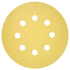 Шлифовальная бумага Bosch C450 Standard for General Purpose с 8 отверстиями, 125 мм, G 320, 50 шт/уп (2608621747)
