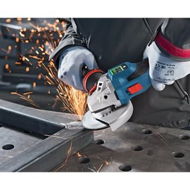 Аккумуляторная угловая шлифмашина (болгарка) Bosch Professional GWS 18V-15 SC (06019H6101)