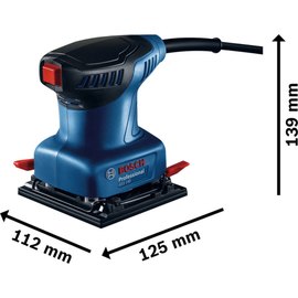 Вибрационная шлифмашина Bosch Professional GSS 140 A (06012A8021)