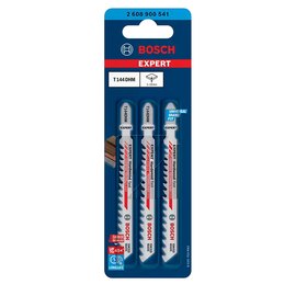 Пиляльне полотно по дереву для лобзикових пил Bosch Expert Hardwood Fast T 144 DHM 3 шт/уп (2608900541), зображення 2