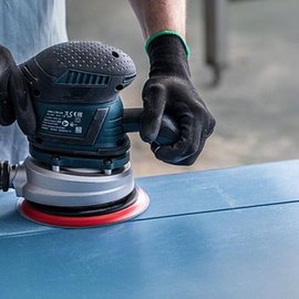 Шлифовальная бумага Bosch Expert C470 с 6 отверстиями для эксцентриковых шлифмашин, 150 мм, G 80, 50 шт/уп (2608900919), изображение 3
