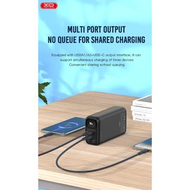 Повербанк XO PR200 30000 mAh PD20W + QC22.5W Чорний (7005549), зображення 4