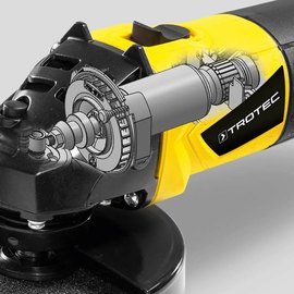 Угловая шлифмашина (болгарка) Trotec PAGS 10-115 + кейс (4440000305), изображение 4