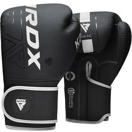 Боксерские перчатки RDX F6 Kara Matte White 8 унц (BGR-F6MW-8OZ)