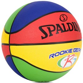Мяч баскетбольный Spalding Rookie Gear Multi Color мультиколор size 5 (84395Z), изображение 2