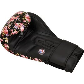 Боксерские перчатки RDX FL-5 Black 8 унц (BGR-FL5B-8oz), Вес: 8 унций, Цвет: Чёрный, изображение 4