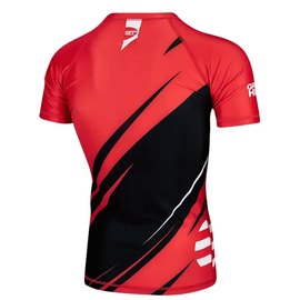Футболка для MMA Green Hill Rush Guard IMMAF M красная RGI-4021, Размер: M, Цвет: Красный, изображение 2
