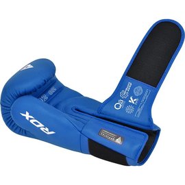 Боксерські рукавички RDX AS1 Blue 12 унц (BGR-AS1U-12OZ), Вага: 12 унцій, Колір: Синій, зображення 4