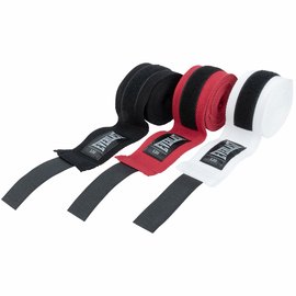 Бинты боксерские Everlast Core Hand Wraps 3 Pack черный/красный/белый (P00003251)