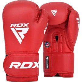 Боксерські рукавички RDX AS2 Red 12 унц (BGR-AS2R-12OZ), Вага: 12 унцій, Колір: Червоний