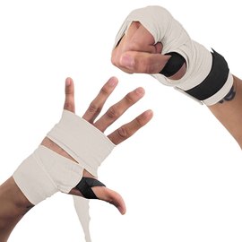 Бинты боксерские Everlast Core Hand Wraps 3 Pack черный/красный/белый (P00003251), изображение 4