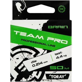 Леска Brain Team Pro 50m clear 0.214mm 4.4kg (1858.26.88), Диаметр, мм: 0.214 мм, изображение 2