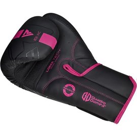 Боксерские перчатки RDX F6 Matte Pink 12 унц (BGR-F6MP-12OZ), изображение 3