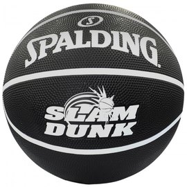 Мяч баскетбольный Spalding Slam Dunk черный size 7 (84860Z)