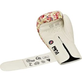 Боксерские перчатки RDX FL-6 White 8 унц (BGR-FL6W-8oz), Вес: 8 унций, Цвет: Белый, изображение 5