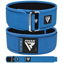 Пояс для тяжелой атлетики RDX RX1 Weight Lifting Belt Blue M (WBS-RX1U-M), изображение 5