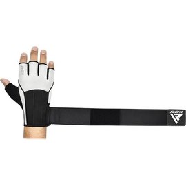 Перчатки для зала RDX W3 White with EVA Padding L (WGS-W3W-L+), Размер: L, Цвет: Белый, изображение 6