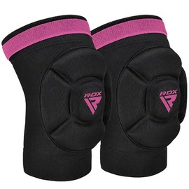 Наколенники спортивные RDX Hosiery Knee Foam K5 Black/Pink M (HYP-K5BP-M), Размер: M, Цвет: Чёрный/Розовый