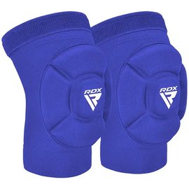 Наколенники спортивные RDX Hosiery Knee Foam K5 Blue/White XL (HYP-K5UW-XL), Размер: XL, Цвет: Синий/Белый