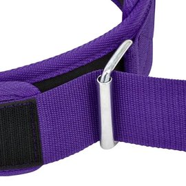 Пояс для тяжелой атлетики RDX RX5 Double Belt неопреновый Purple XS (WBD-RX5PR-XS), Размер: XS, Цвет: Фиолетовый, изображение 4