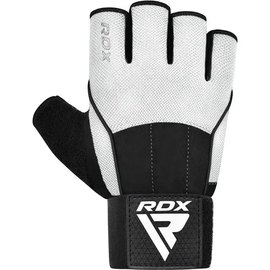 Перчатки для зала RDX W3 White with EVA Padding L (WGS-W3W-L+), Размер: L, Цвет: Белый, изображение 2