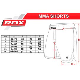 Шорты MMA RDX T15 Black XL (MSS-T15B-XL), Размер: XL, Цвет: Чёрный, изображение 6