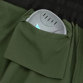 Шорты MMA RDX T15 Army Green 2XL (MSS-T15AG-2XL), Размер: 2XL, Цвет: Зелёный, изображение 4