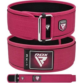 Пояс для тяжелой атлетики RDX RX1 Weight Lifting Belt Pink XS (WBS-RX1P-XS), изображение 4