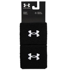 Напульсник Under Armour UA Performance Wristbands черный (1276991-001), изображение 2