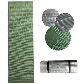 Коврик кемпинговый BaseCamp X-Line Roll Foiled Mat IXPE, 1185х55х1,5 см, Olive Green (BCP 20701), изображение 3