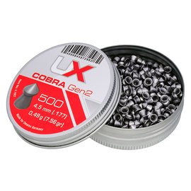 Свинцеві кулі Umarex Cobra Gen2 4.5 мм, 0.49 г, 500 шт/уп (4.1927), зображення 3