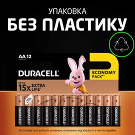 Батарейка Duracell AA MN1500 1х12 шт (6409644), зображення 5