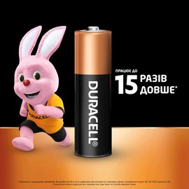 Батарейка Duracell AAA MN2400 1x8 шт (6409630), зображення 2