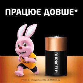 Батарейка Duracell D/LR20/MN1300 KPN 1х2 шт (6409611), зображення 2