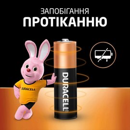 Батарейка Duracell AAA MN2400 1x4 шт (6409629), зображення 3