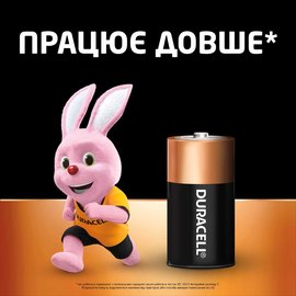 Батарейка Duracell C MN1400 KPN 1x2 шт (6409660), зображення 2