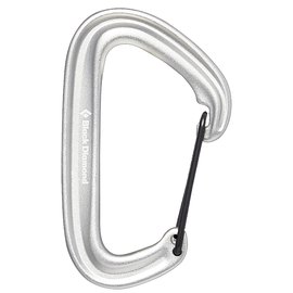 Карабин Black Diamond MiniWire, Light Gray, One Size (BD 210235.1004), Цвет: Светло-серый
