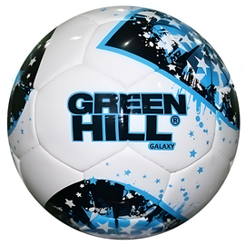 Мяч футбольный Green Hill GHS-333 белый/черный/синий size 5 (FB-9168)