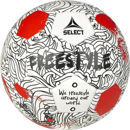 Мяч футбольный Select FreeStyle v24 белый/черный/красный size 4,5 (099580-003)
