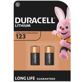 Батарейка Duracell DL 123 2 шт (6409613)