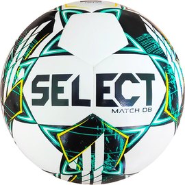 Мяч футбольный Select Match DB FIFA v23 белый/зеленый size 5 (057536-338)