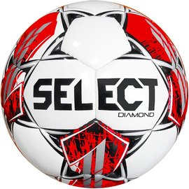 Мяч футбольный Select Diamond v23 белый/красный size 4 (085436-127), Размер: 4