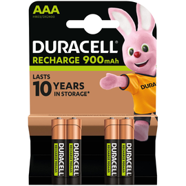 Акумуляторна батарея Duracell AAA 900 mAh 1x4 шт (6486619), зображення 2