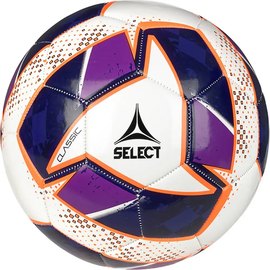 Мяч футбольный Select FB Classic v24 белый/фиолетовый size 5 (099589-096), Размер: 5, Цвет: Белый/Фиолетовый